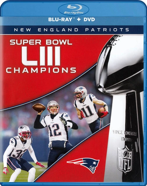 NFL - Super Ciotola Liii Champions - Nuovo Inghilterra Nuovo Blu