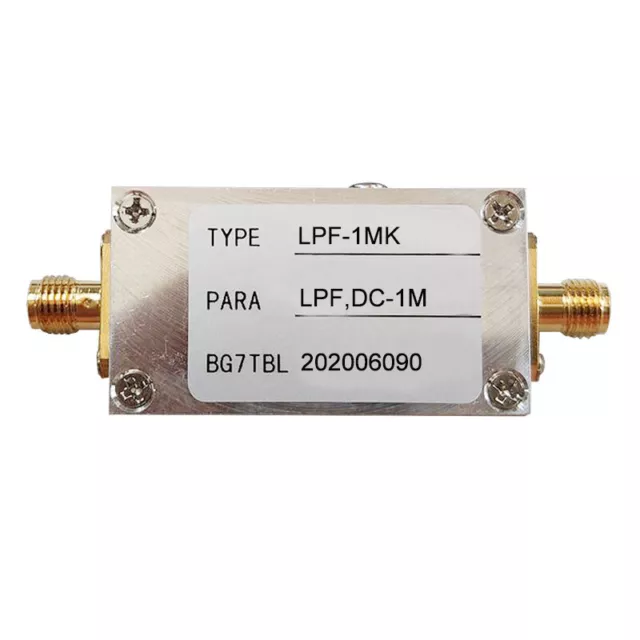 1M RF Low Pass Filter LPF Filter Ham Radio Low Pass Filter Module 50 OHM SMA
