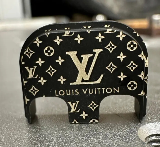 Louis Vuitton Themed FN Five-seven Cerakoted using Glock® FDE