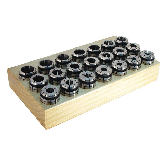 TECHNIKS 04010-15S Collet Chuck Set,15pc,TG100