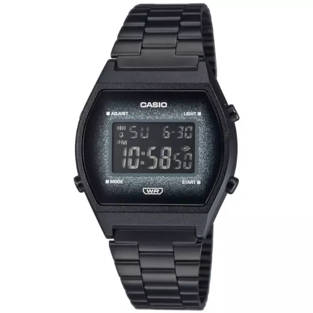 Casio Illuminator Black BA640WBG-1BEF Unisex Sveglia Cronometro Glitter Dial