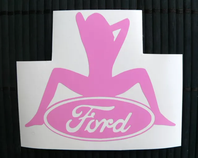 adesivo ford focus - ka - fiesta auto sexy vetro vinile vynile sticker decal car