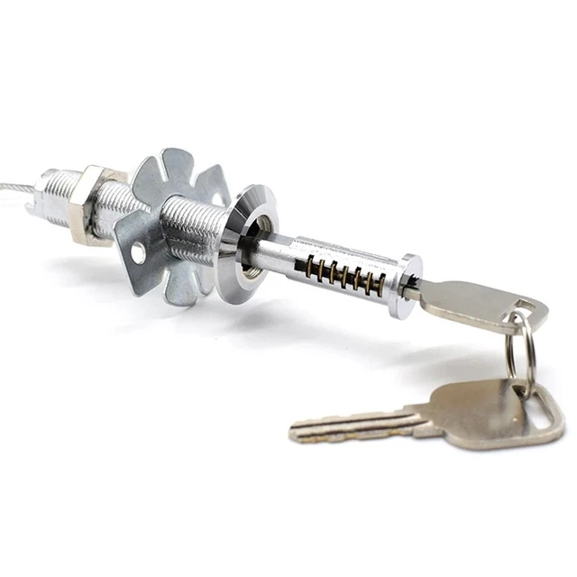 ZINC ALLOY GARAGE Door Lock with 2 Keys and 2M Wire for Enhanced ...