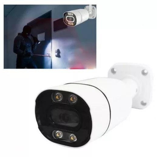 TELECAMERA 5 MPX VIDEOSORVEGLIANZA AHD 5MP 3.6mm 4 LED VISIONE NOTTURNA A COLORI