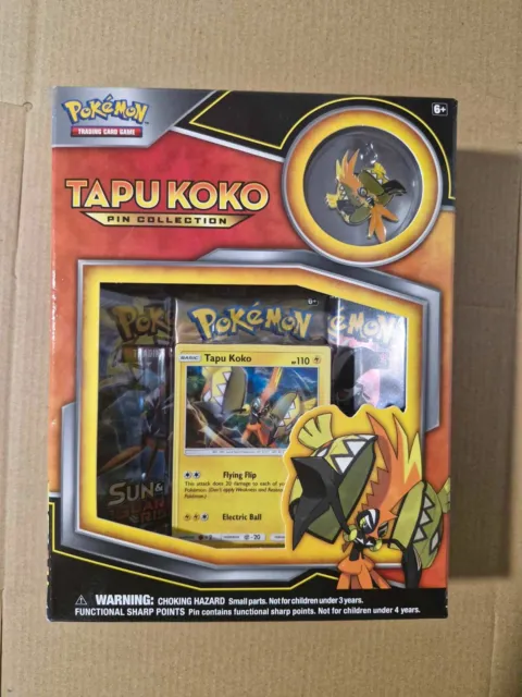 Tapu Koko Pin Collection Box - Sealed
