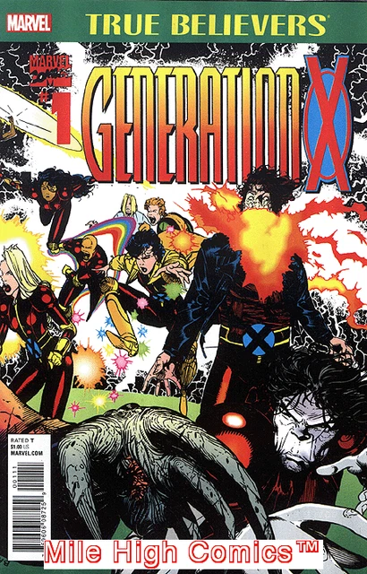 TRUE BELIEVERS: GENERATION X (2017 Series) #1 Near Mint Comics Book