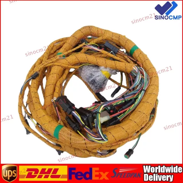 C7 Wiring Harness 267-7969 For Cat Caterpillar Engine C7 E324D E325D Excavator