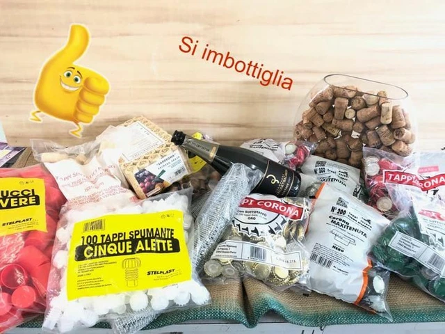 Tappi Corona Gialli 29 Mm - Confezione Da 200 Pezzi Per Birra E Bevande Gassate - Foto 3