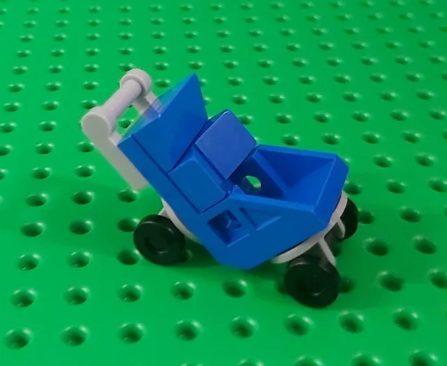 *NEW* Lego Blue Stroller Small Pram for Baby Figure Fig x 1