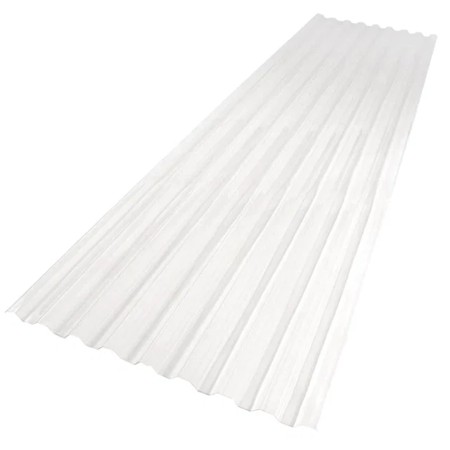 26 In. X 12 Ft. Polycarbonate Roofing Panel in Clear