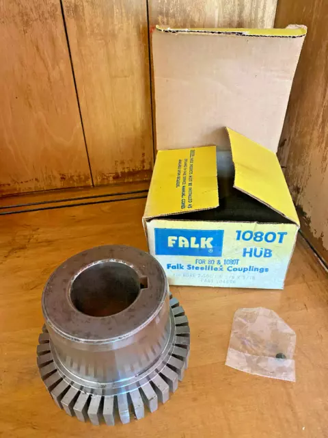 Falk 80 & 1080T Hub 704656 Steelflex Coupling Parts Tapered Slot Gasket 4.12"