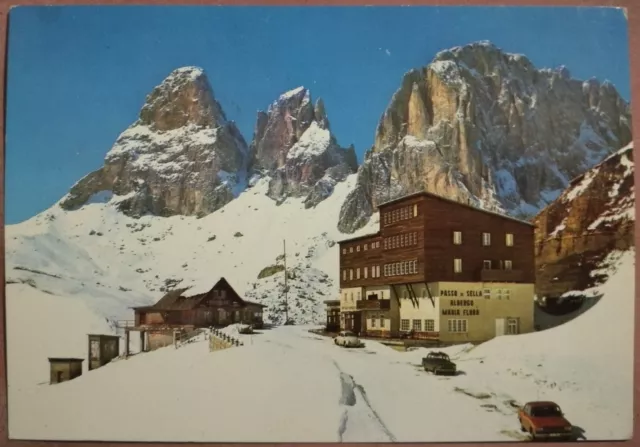Passo Sella M. 2240 - Il Sassolungo M. 3178 - Hotel Maria Flora
