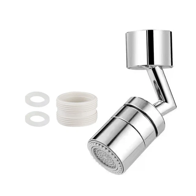 Universal Faucet Aerator Anti Dripping Faucet Nozzle for Home Bathroom (Plastic)