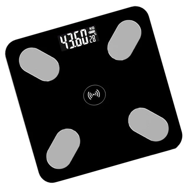 Bilancia digitale intelligente scala BMI wireless analizzatore fitness casa
