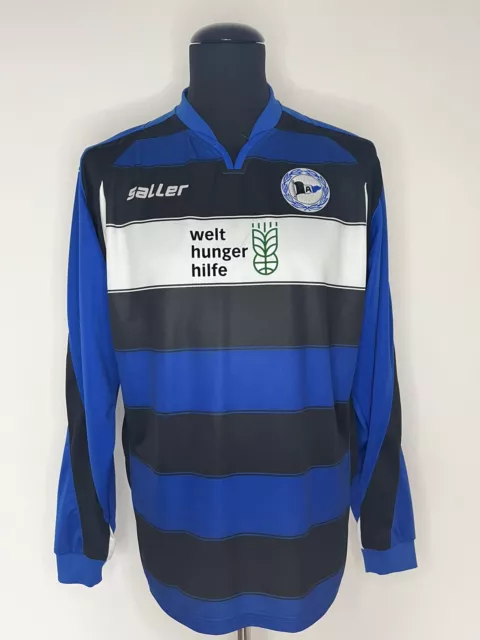 DSC Arminia Bielefeld Trikot/ 2009/10/ #16/ matchworn?/ Jugend/ langarm