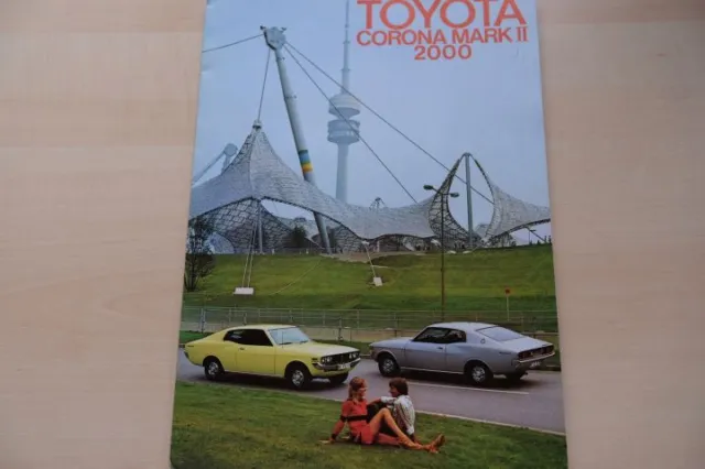 217504) Toyota Corona 2000 Mk II brochure 11/1972