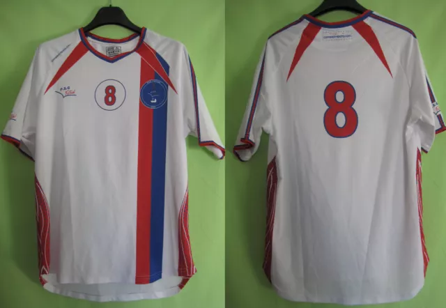 Maillot Vintage PSG Futsal Porté #8 Foot en salle Paris Saint germain 2002 - XL