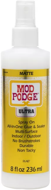 Plaid Mod Podge Ultra Matte Spray On Sealer-8oz CS44654