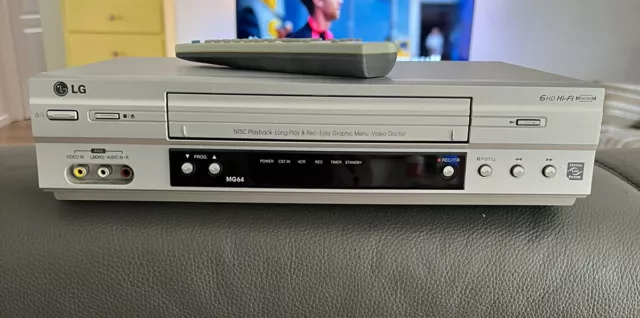 LG MG64 MAGNÉTOSCOPE VHS avec télécommande EUR 79,90 - PicClick FR