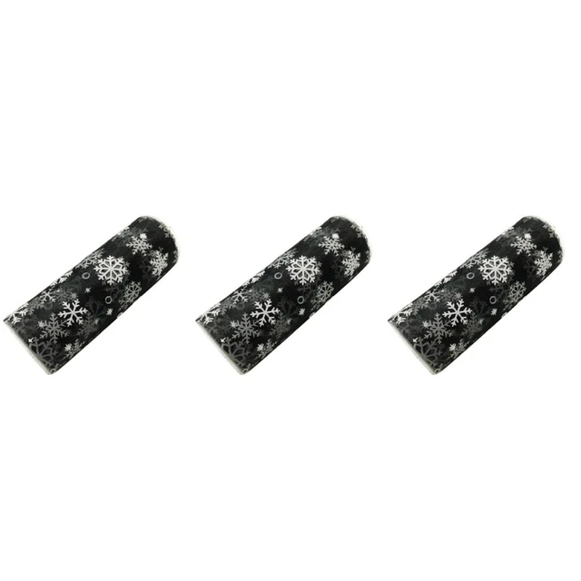 3x Schneeflocke Tüll Stoff Weihnachten Tüll Rollen Weihnachten Schneeflocke Tüll