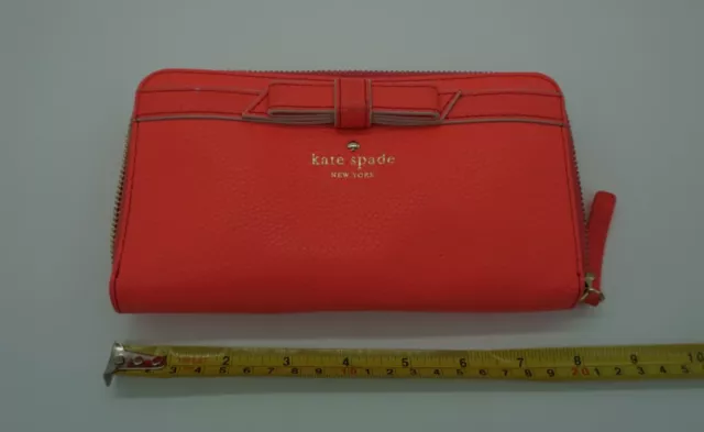 Kate Spade Cobble Hill Lacey Pink Leather Wallet