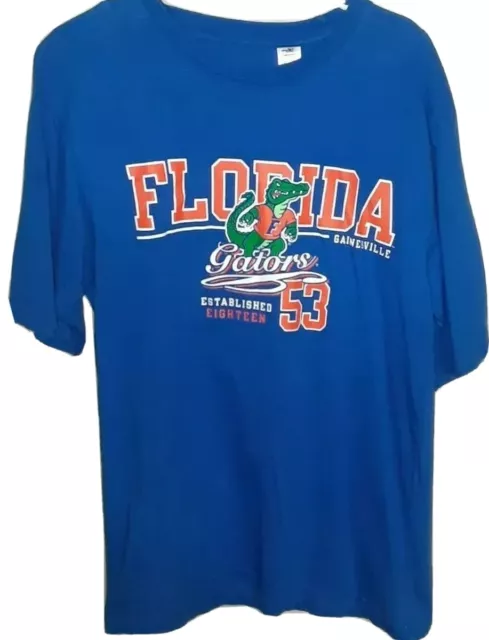 NCAA Florida Gators Team Logo Graphic Shirt By Cadre! Adult Medium.