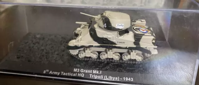 M3 Grant Mk.1 8a Armata Tattica Quartier Tripoli (Libia) 1943