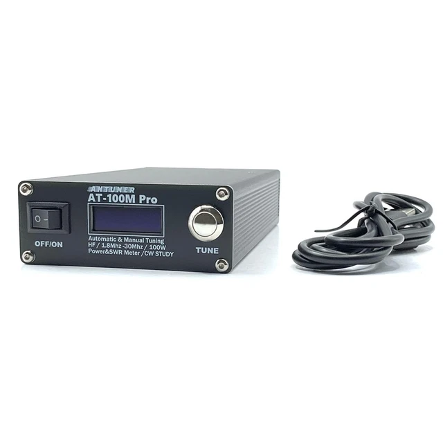 Sintonizador De Antena Automática Automático ATU-100 | 1.8-50 MHz | 100W Onda Corta Sintonizador Antena