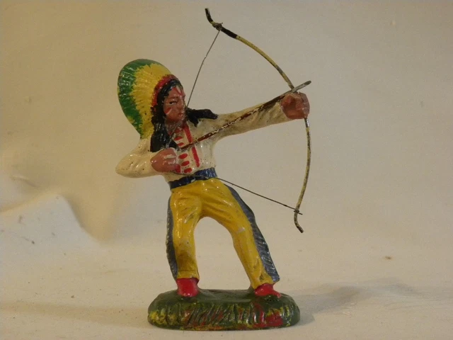 FIGURINES FAR-WEST: nouveauté chef indien compatible elastolin
