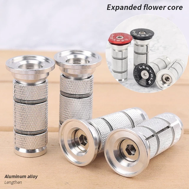 Ecru Etoile Direction 28.6mm Kit écrou étoile Et Capuchon Supérieur Pour Fourche Vélo - Compatible Tubes 28,6mm Capuchon Supérieur Fourche