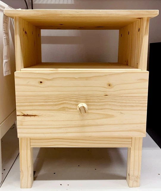 IKEA TARVA NIGHTSTAND, Solid Wood Pine 18 7/8" x 24 3/8" - NEW £114.92 ...