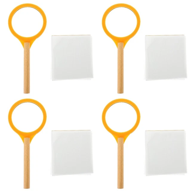 4 SETS GOLDFISH Paper Net Fishing Hand Dip Aquarium Nets Tool Outdoor £