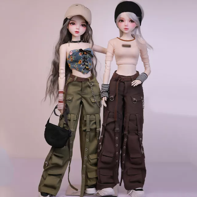 1/3 BJD Doll 22 inch Girl Doll with Fashion Clothes Full Set Removeable DIY Toy