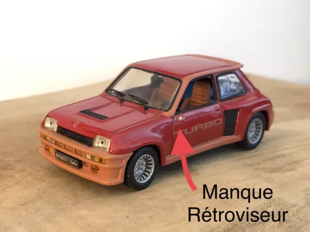 Universal Hobbies Chine Renault Maxi 5 Turbo 1982 Rouge 1:43