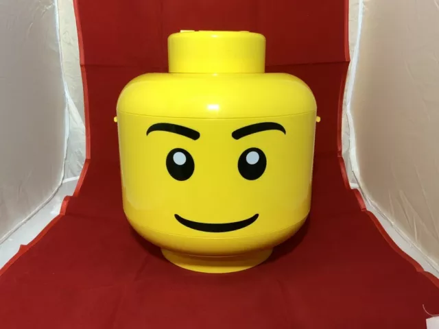 Lego Head Storage Brick Sorter Separator w/ 2 Trays & Handle