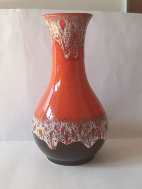 Unique Vintage German Ceramic Fat Lava Vase-Jasba model N 046 10 28