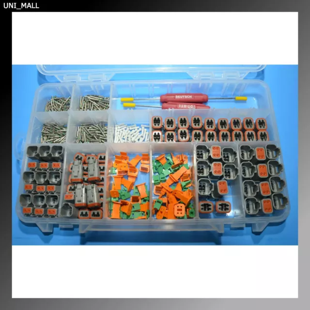 662 Pezzi Deutsch Dt Connettore Kit + Zeppa Strumento di Rimozione (Made IN USA)