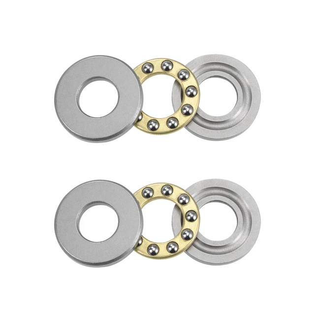 F9-20M Miniature Pressione Sfera Cuscinetti 9x20x7mm con Rondelle 2 pz