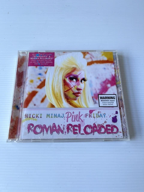 Nicki Minaj Pink Friday Roman Reloaded CD Album VGC
