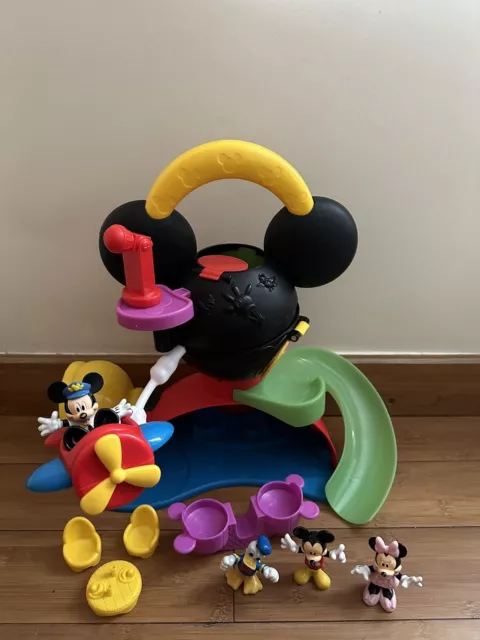 Rare Mickey Mouse Clubhouse "Fly 'n Slide" Playset Complete