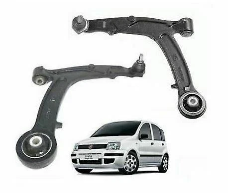 Kit Bracci Oscillanti Anteriori Per Fiat Panda 169 2003-2016 | 2 Pezzi, Sospensione Anteriore