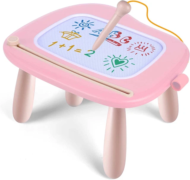 JOUET BEBE 1 an Filles, Ardoise Magique Grande Avec Pieds, Tableau De  Dessin Mag EUR 50,90 - PicClick FR