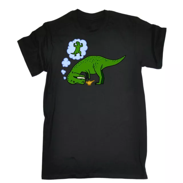 T-SHIRT Dinosaur Wish T-Rex Funny Joke regalo di compleanno regalo per lui lei
