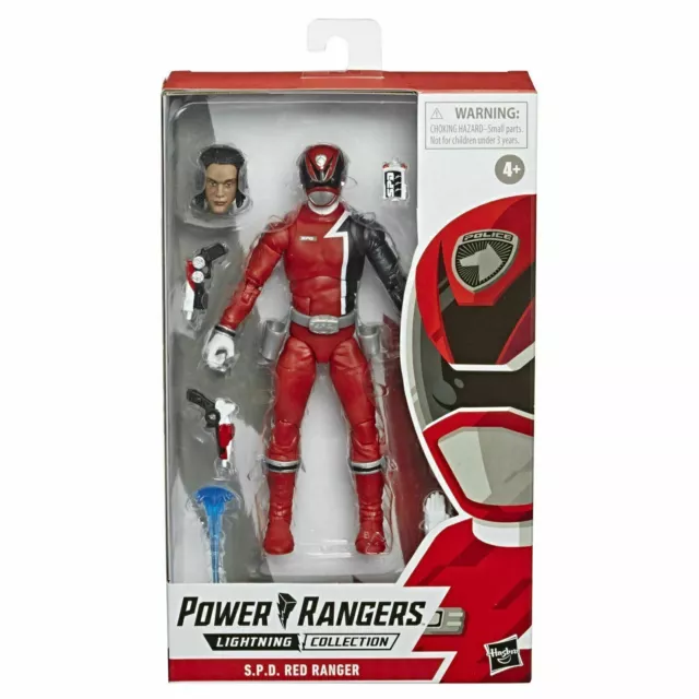 Power Rangers Lightning Collection Spd Red Ranger Action Figure