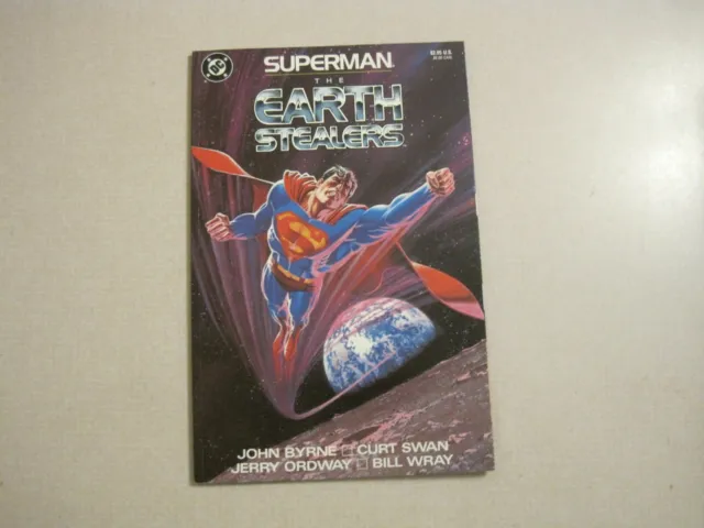 Dc Superman Tpb The Earth Stealers Stock Photo All Vf (P1)