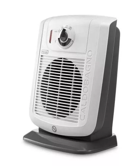 Termoventilatore Stufa Elettrica Portatile Caldobagno Hbc3030 Bianco