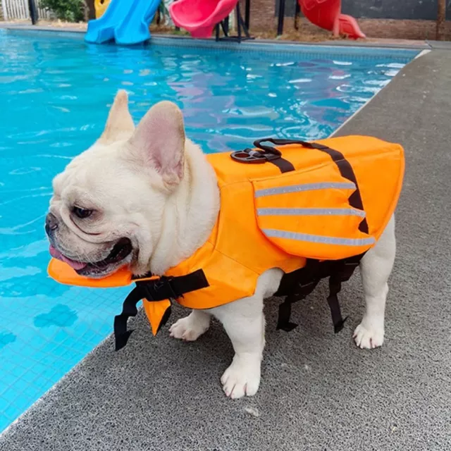 For Boating Dog Life Jacket Dog Water Vest Dog Flotation Swimsuit Dog Vest