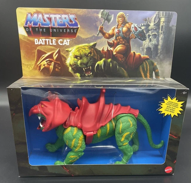 MOTU Battle Cat Master of the Universe OVP Origins