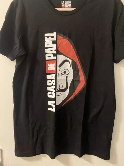 La Casa De Papel Haus des Geldes T-Shirt Größe L