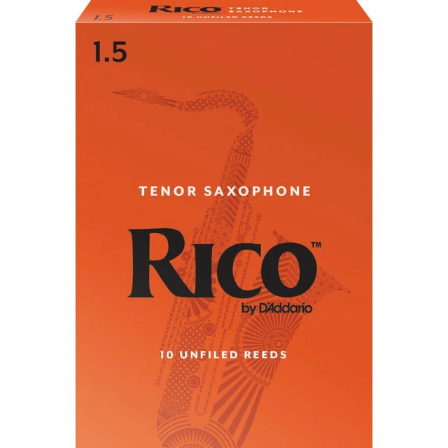 D'Addario RKA1015 - Anches saxophone ténor, force 1.5, boîte de 10